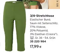 Tchibo Eduscho 3/4-Stretchhose Angebot