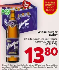 Billa Wieselburger Gold Angebot