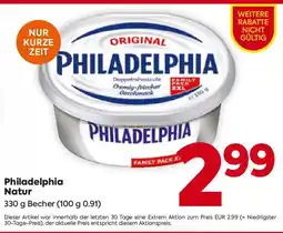 Billa Philadelphia Natur Angebot
