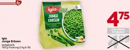 Billa Iglo Junge Erbsen Angebot