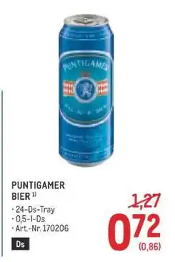 Metro Puntigamer Bier Angebot