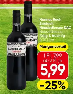Spar Hannes Reeh Zweigelt Neusiedlersee DAC Angebot