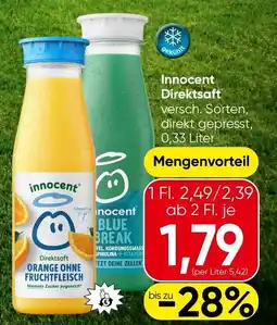 Spar Innocent Direktsaft Angebot