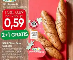 Spar Bio-Kornspitz Angebot