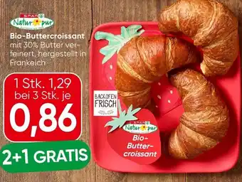 Spar Bio-Buttercroissant Angebot