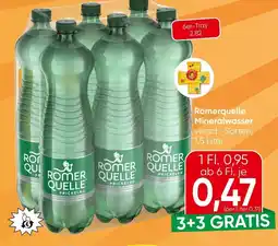 Spar Römerquelle Mineralwasser Angebot