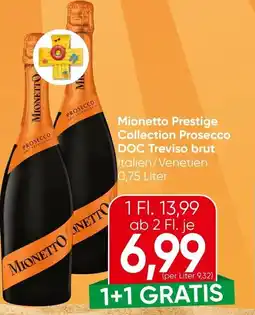 Spar Mionetto Prestige Collection Prosecco DOC Treviso brut Angebot