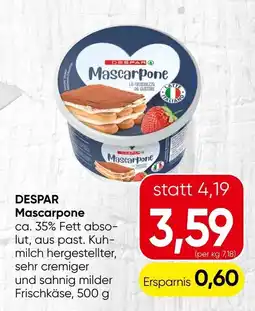 Spar DESPAR Mascarpone Angebot