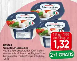 Spar Despar orig. ital. mozzarelline Angebot