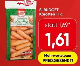 Spar S-BUDGET Karotten Angebot