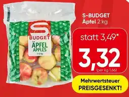 Spar S-BUDGET Äpfel Angebot