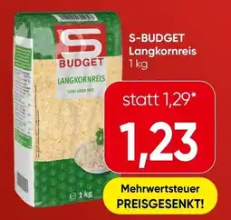 Spar S-BUDGET Langkornreis Angebot