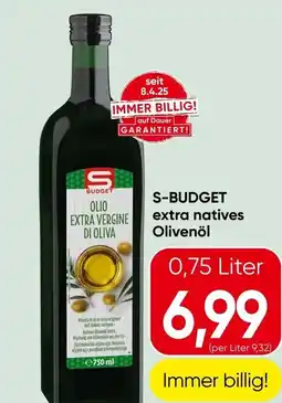 Spar S-BUDGET extra natives Olivenöl Angebot