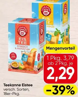 Spar Teekanne Eistee Angebot