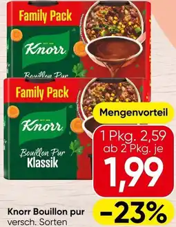 Spar Knorr Rouillon Pur Angebot