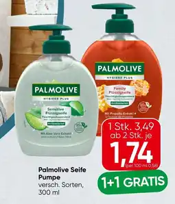 Spar Palmolive Seife Pumpe Angebot