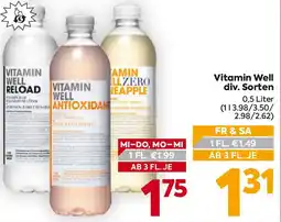 Billa Vitamin Well div. Sorten Angebot