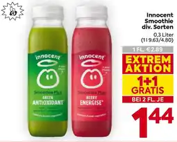 Billa Innocent Smoothie div. Sorten Angebot