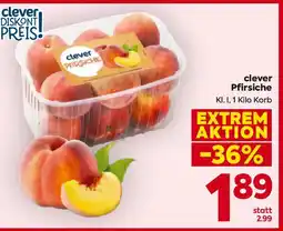 Billa clever Pfirsiche Angebot