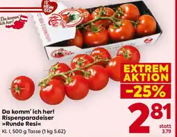 Billa Da komm' ich her! Rispenparadeiser Runde Resi Angebot
