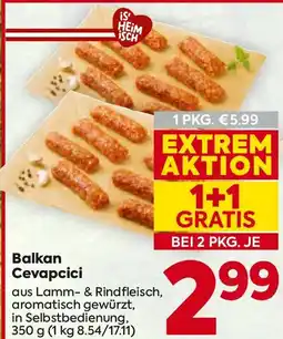 Billa Balkan Cevapcici Angebot