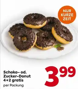Billa Schoko- od. Zucker-Donut Angebot