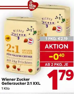 Billa Wiener Zucker Gelierzucker 2:1 XXL Angebot