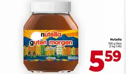 Billa Nutella Angebot