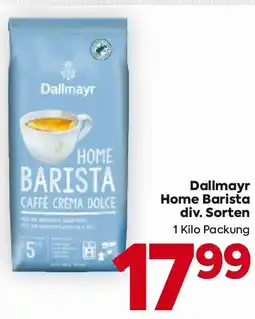Billa Dallmayr home barista Angebot