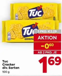 Billa Tuc Cracker div. Sorten Angebot