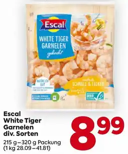Billa Escal WHITE TIGER GARNELEN div. Sorten Angebot
