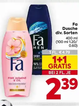 Billa Fa Dusche div. Sorten Angebot