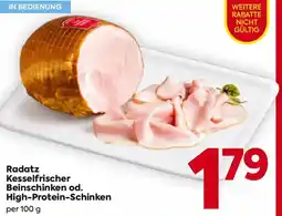Billa Radatz Kesselfrischer Beinschinken od. High-Protein-Schinken Angebot