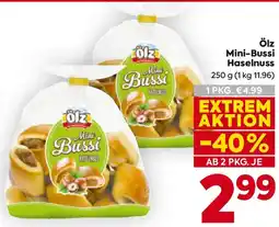 Billa Ölz Mini-Bussi Haselnuss Angebot