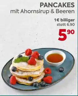 Billa Pancakes mit ahornsirup & beeren Angebot