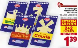 Billa Schärdinger Käsescheiben div. Sorten Angebot