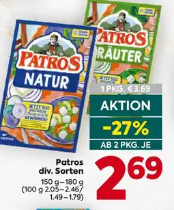 Billa Patros div. Sorten Angebot