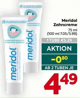Billa Meridol Zahncreme Angebot