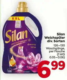Billa Silan Weichspüler div. Sorten Angebot