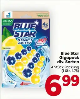 Billa Blue Star Gigapack div. Sorten Angebot