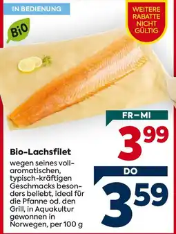 Billa Bio-Lachsfilet Angebot