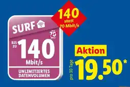 Lidl SURF Angebot