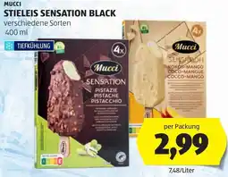 Hofer Mucci stieleis sensation black Angebot