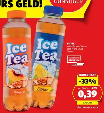 Hofer Eistee Angebot