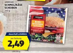 Hofer American schmelzkäse scheiben Angebot