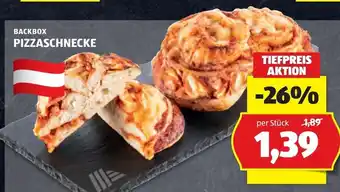 Hofer Backbox pizzaschnecke Angebot