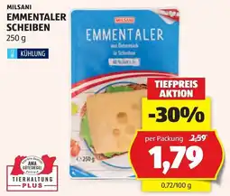 Hofer Milsani emmentaler scheiben Angebot