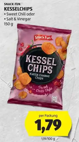 Hofer Snack fun kesselchips Angebot