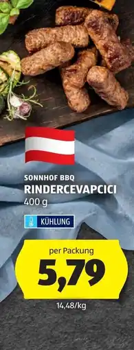Hofer Sonnhof bbq rindercevapcici Angebot