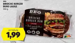 Hofer Brioche burger buns lauge Angebot
